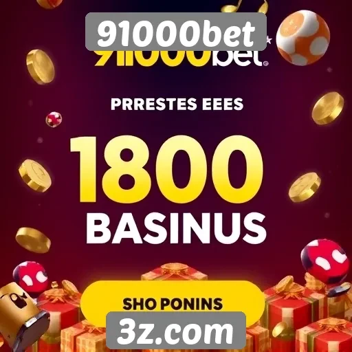 Promoções e bônus no site 91000bet