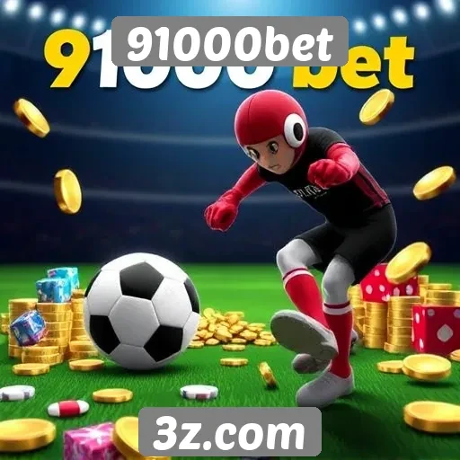 Variedade de jogos disponíveis na 91000bet